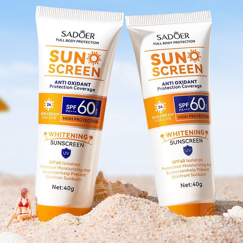 SADOER sun screen SPF 60 防曬美白身體乳防紫外綫防水