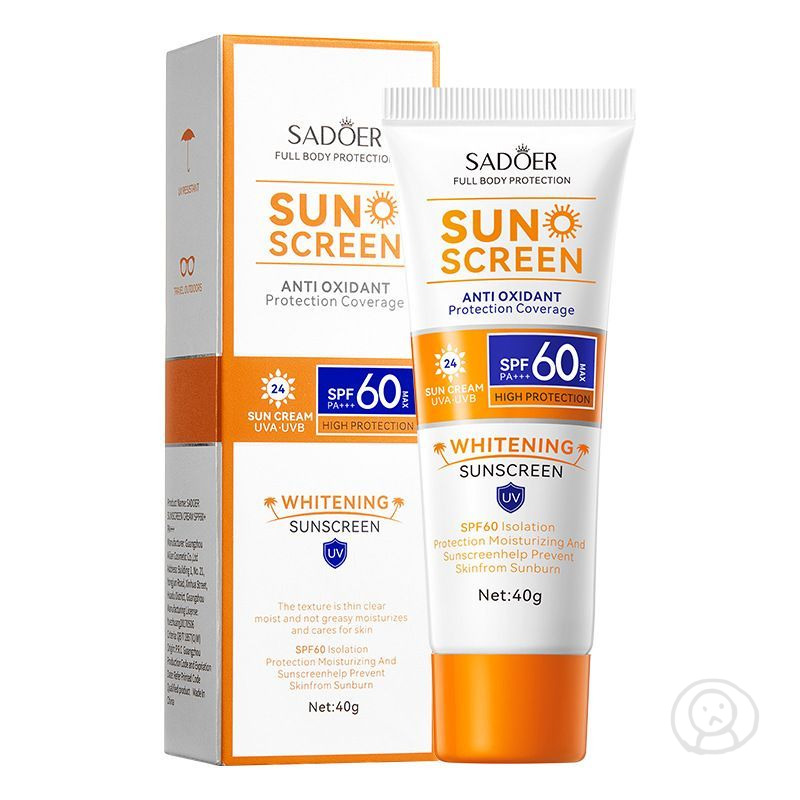 SADOER sun screen SPF 60 防曬美白身體乳防紫外綫防水