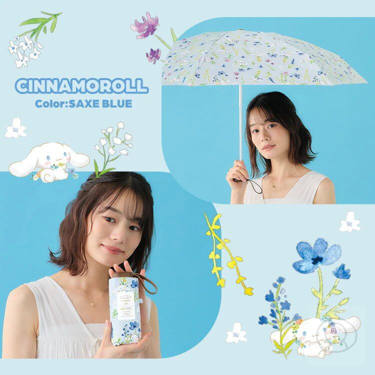 日本Wpc.Sanrio UV 100%聯名防曬雨傘 防紫外線太陽傘