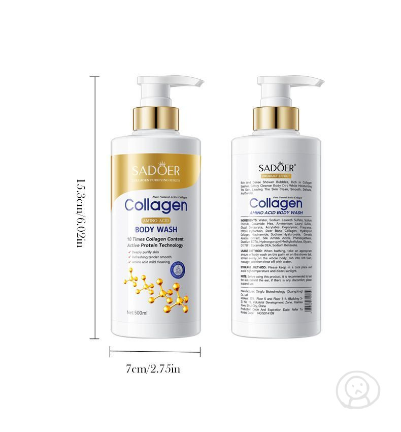 SADOER collagen 骨膠原沐浴露 洗頭水 護髮素 髮膜