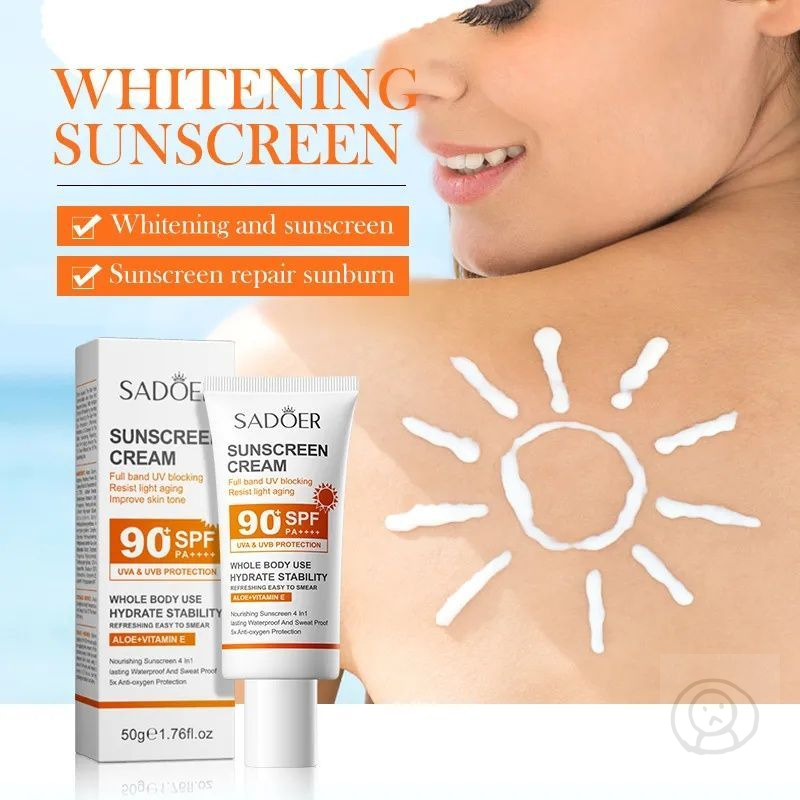 SADOER sunscreen cream 身體防曬乳液 清爽防紫外綫