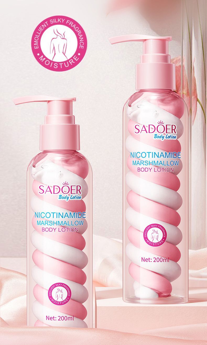 SADOER棉花糖身體乳 保濕補水細嫩旅行必備