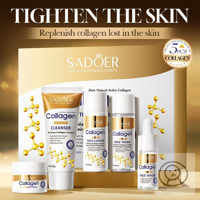 SADOER TRAVEL 5-PIECE SET骨膠原護膚品旅行套裝