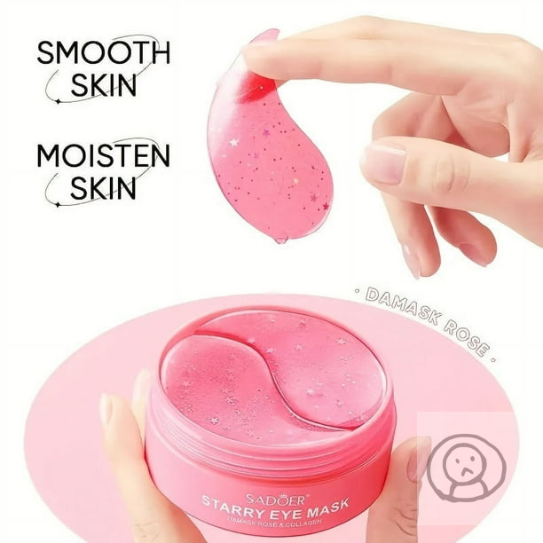 SADOER EYE MASK 玫瑰透明質酸眼膜 改善黑眼圈保濕抗皺 眼部護理 -