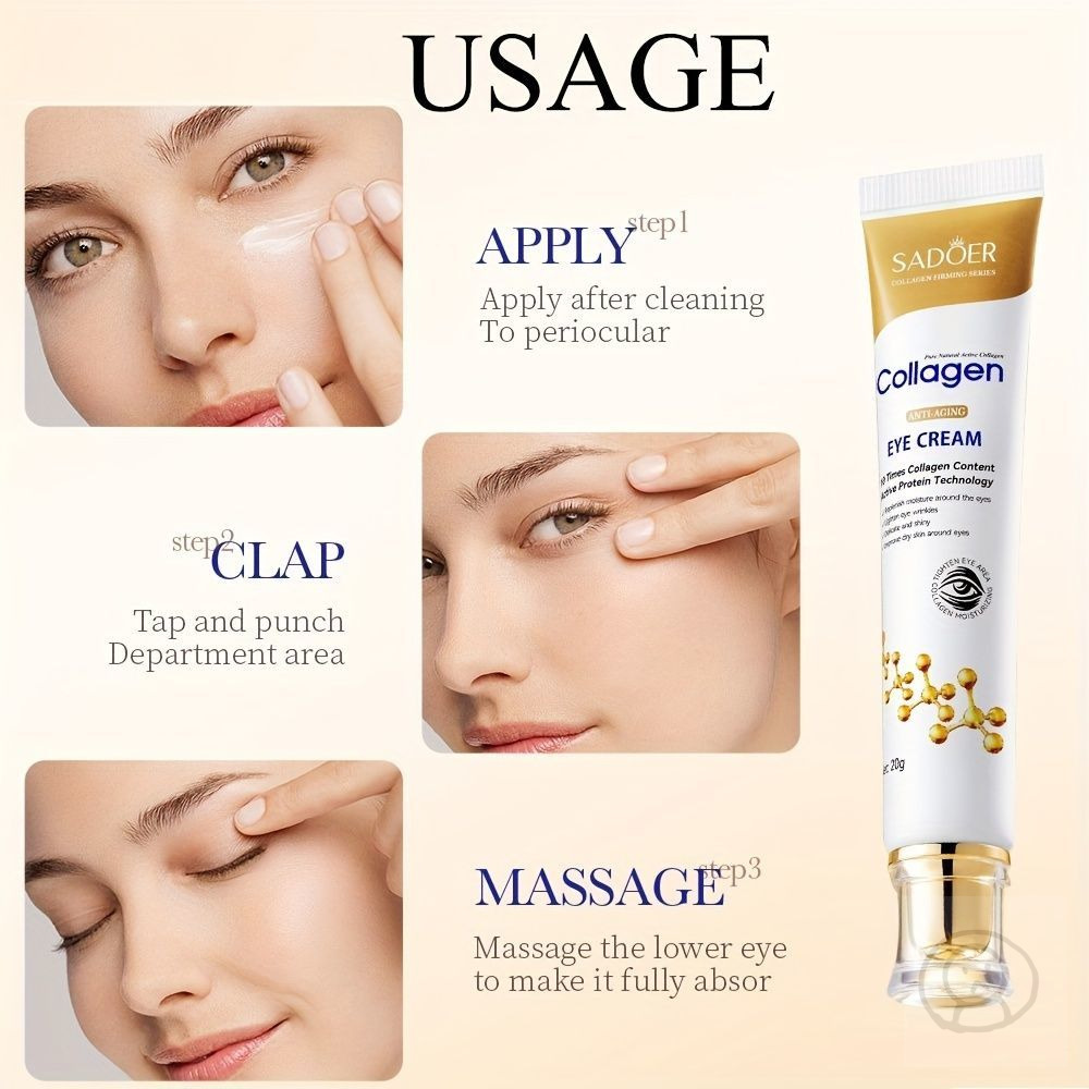 SADOER eye cream骨膠原眼霜 去皺保濕淡化眼紋