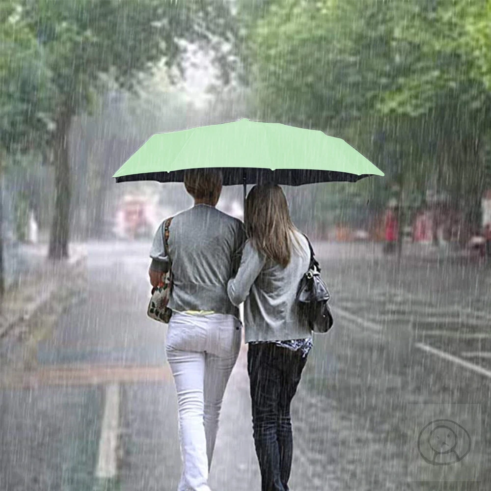 純色馬卡龍五折手動雨傘 太陽傘 女士口袋傘