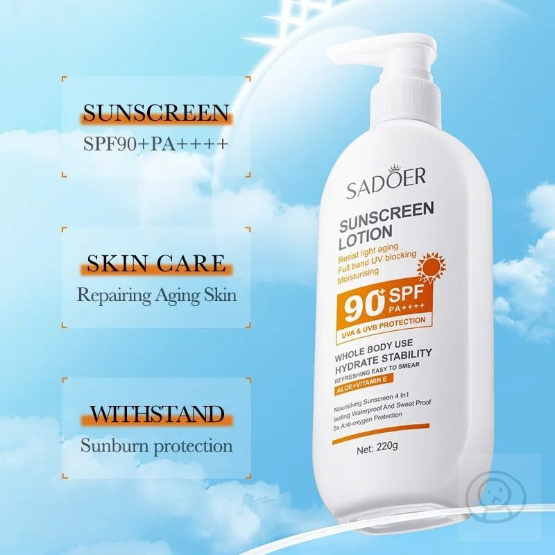SADOER sunscreen cream 身體防曬乳液 清爽防紫外綫