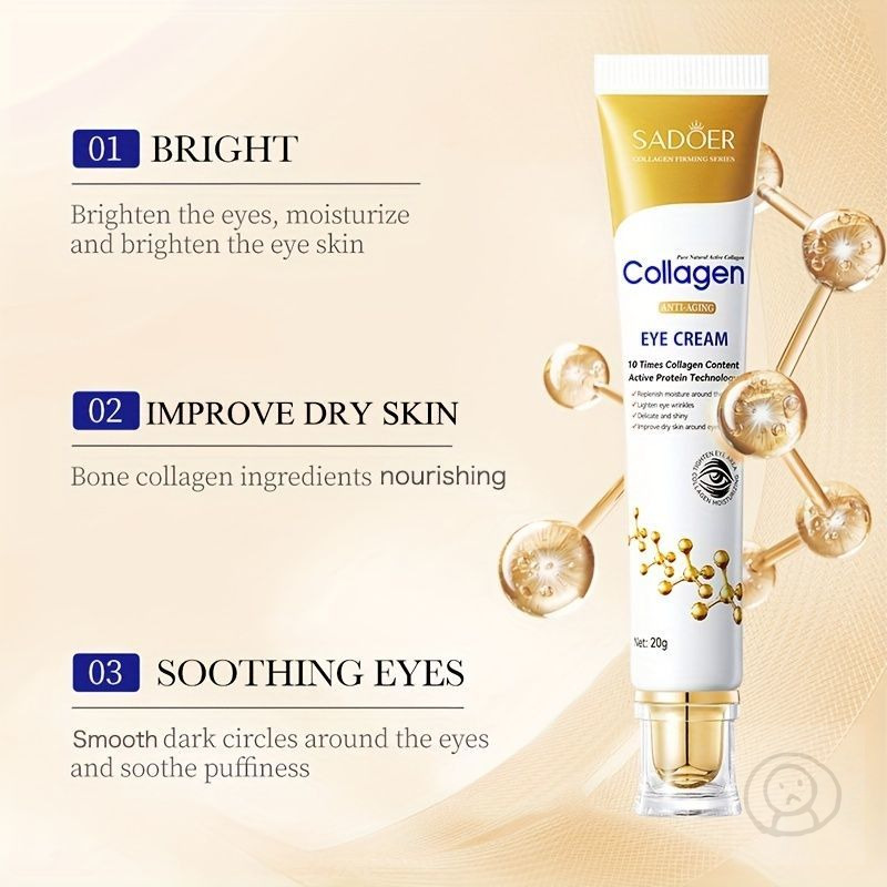 SADOER eye cream骨膠原眼霜 去皺保濕淡化眼紋