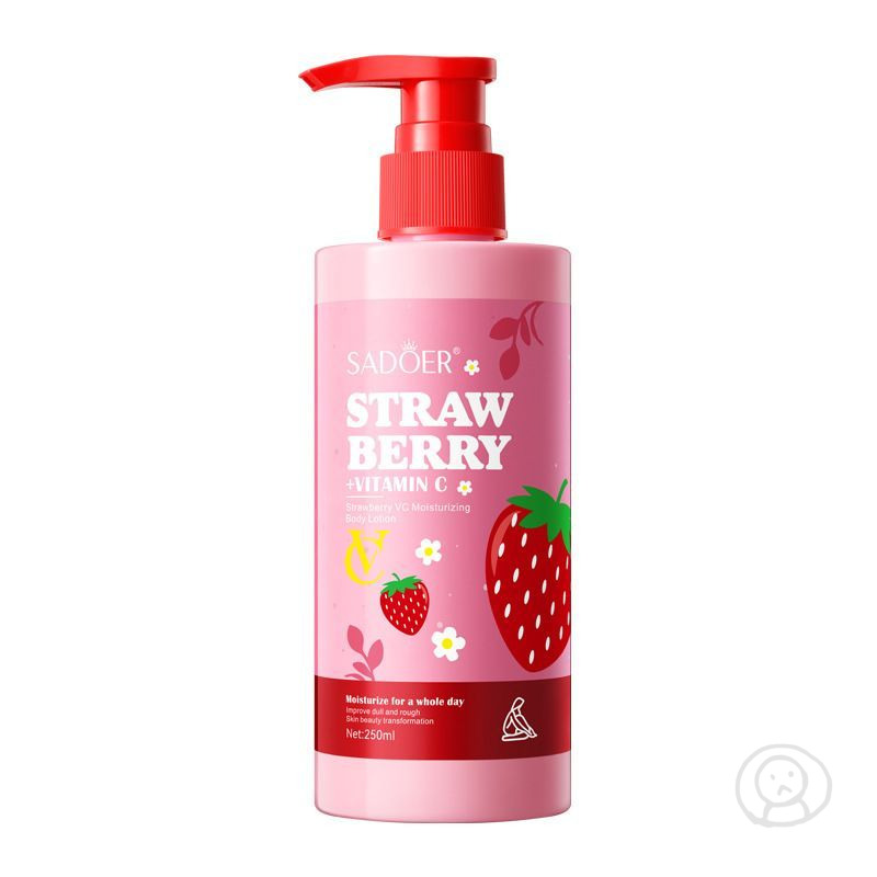 SADOER Body Lotion 草莓滋潤身體潤膚乳