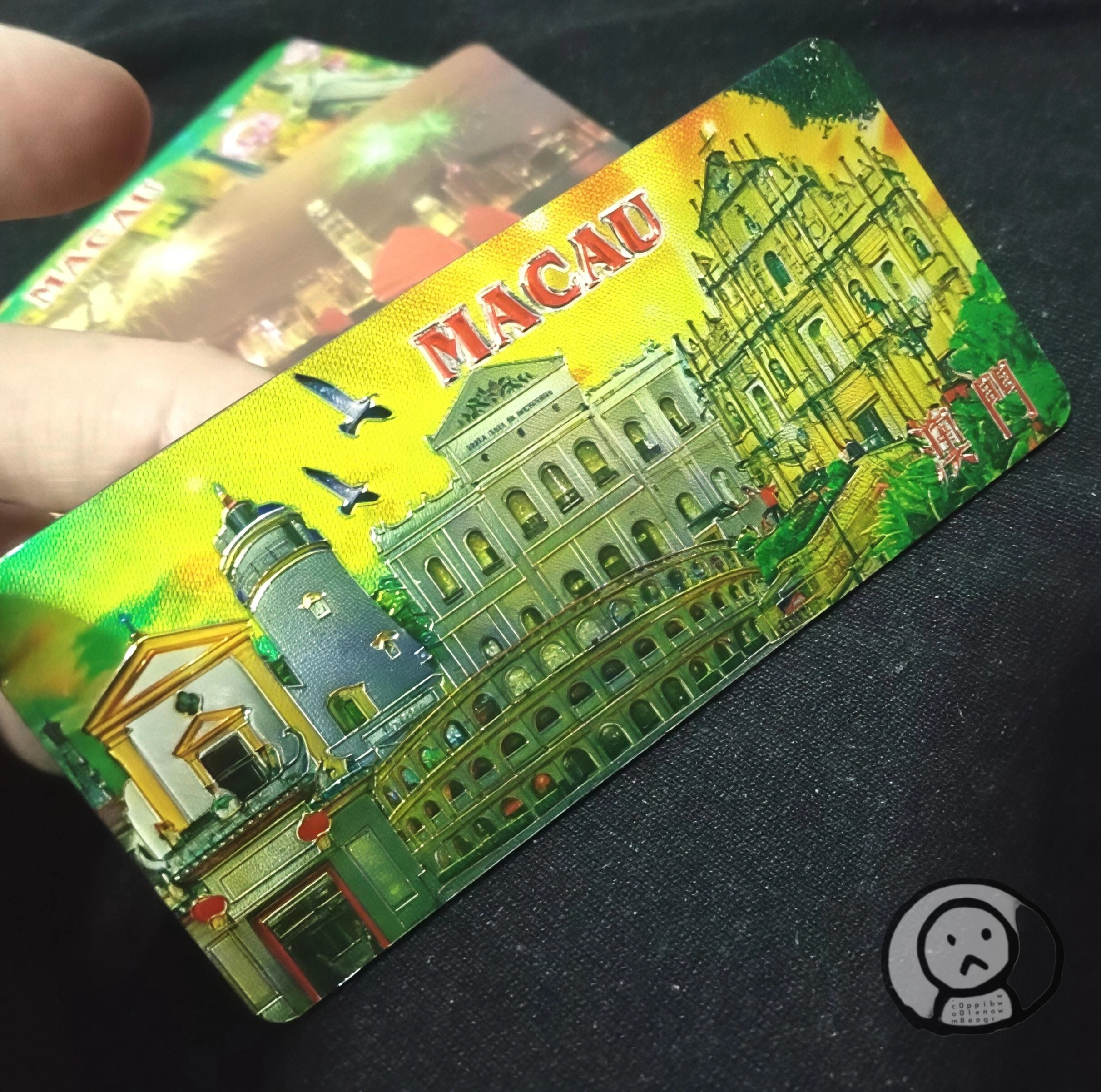 香港特色冰箱貼 旅遊文化景點磁石貼