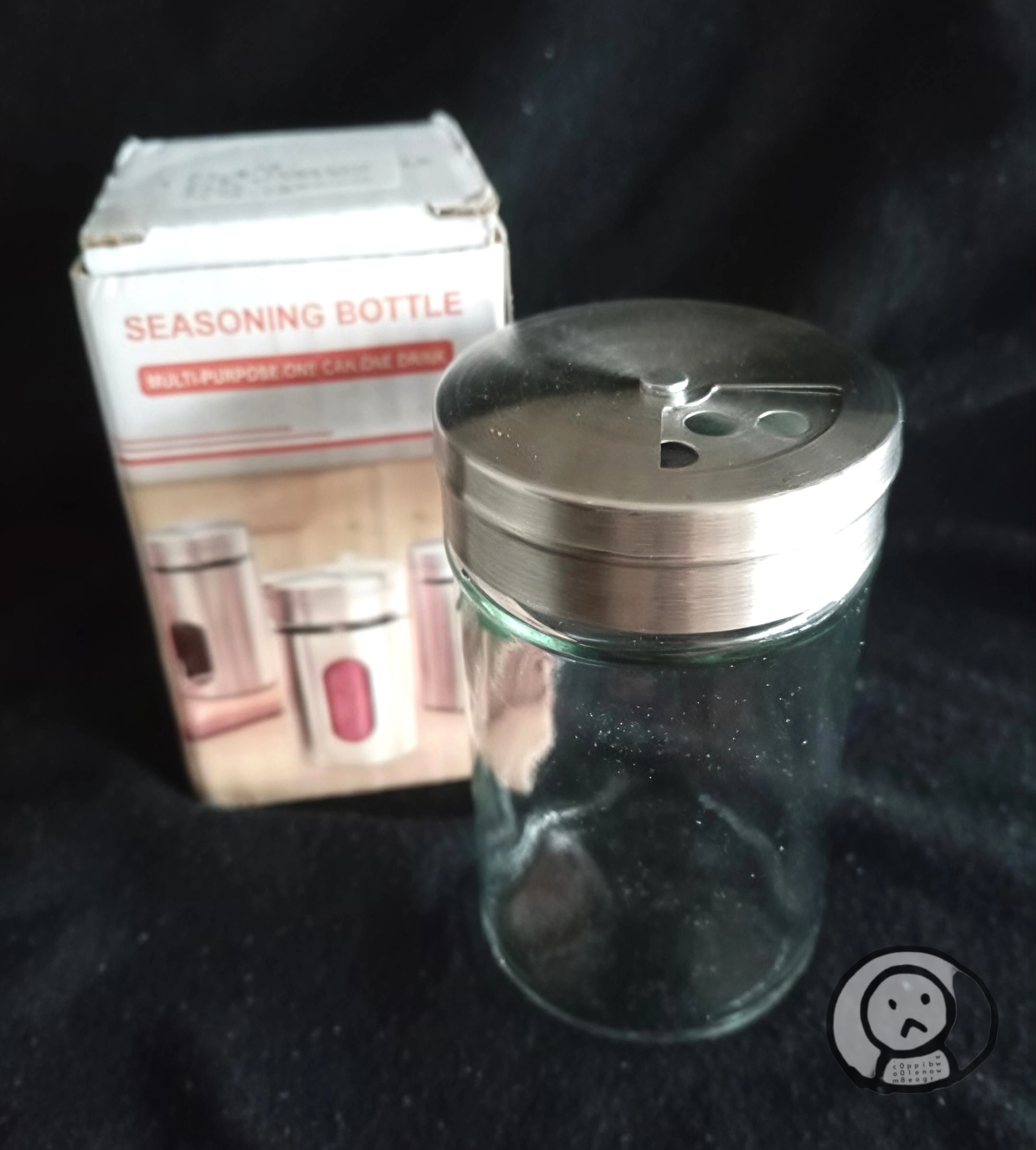 加厚玻璃調料瓶 胡椒粉瓶 100ML