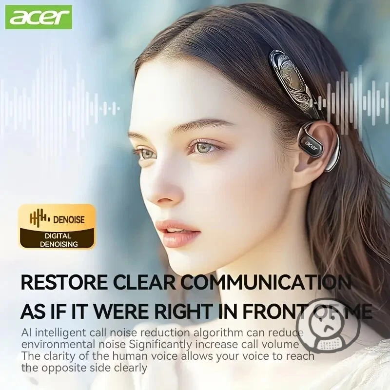 Acer 無綫掛耳式藍牙耳機 運動防掉骨降噪OHR510-9