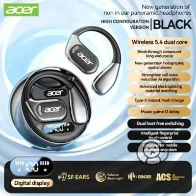 Acer 無綫掛耳式藍牙耳機 運動防掉骨降噪OHR510-9