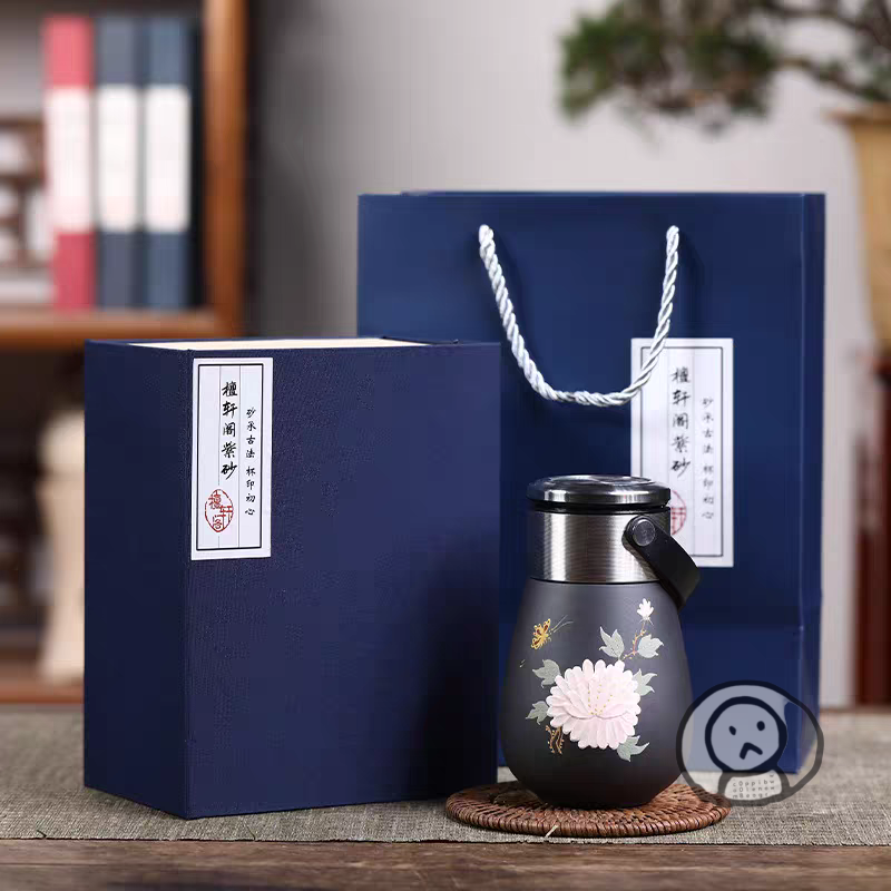 送禮佳品 紫砂杯 精緻 家用 送長輩