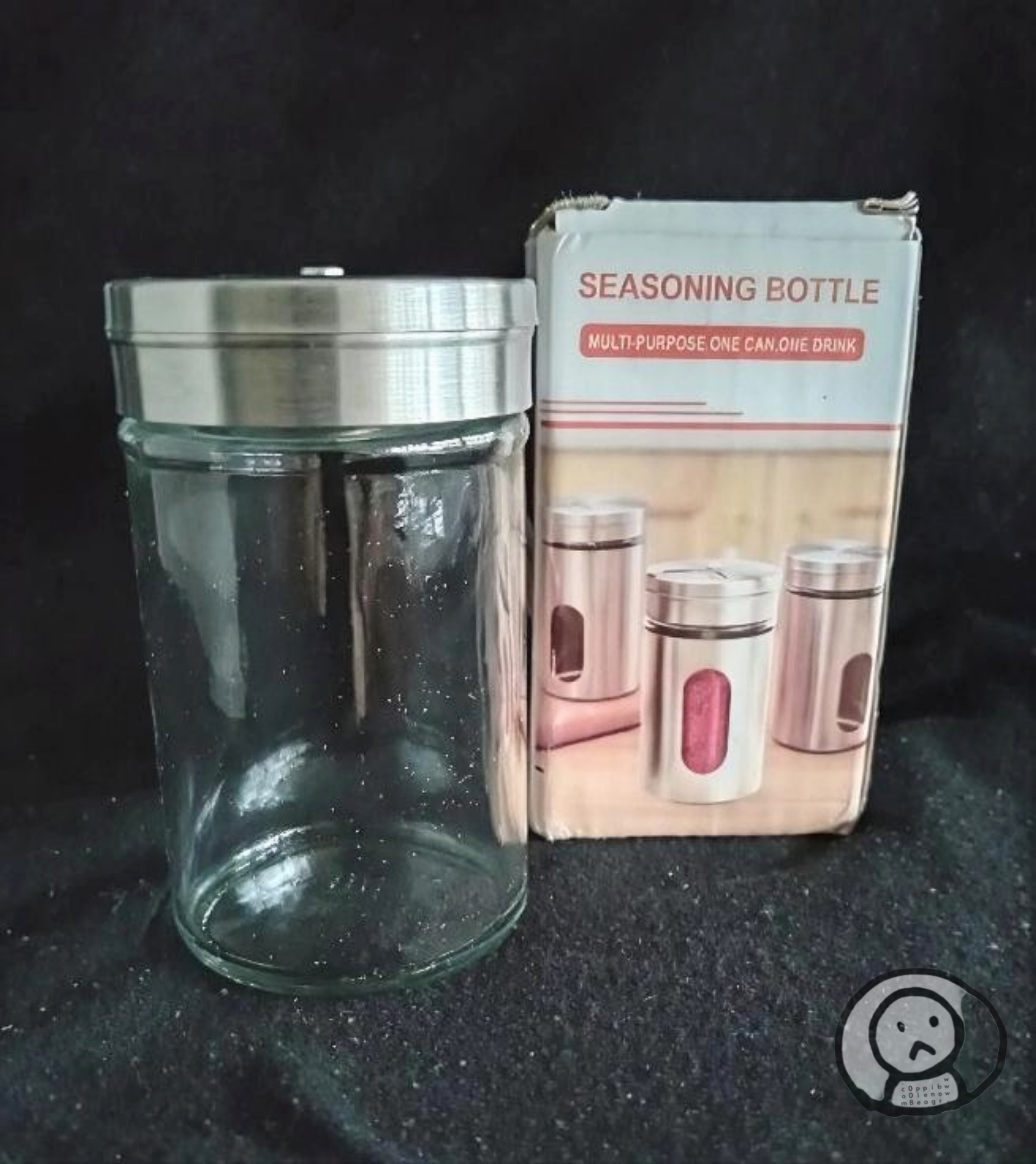 加厚玻璃調料瓶 胡椒粉瓶 100ML