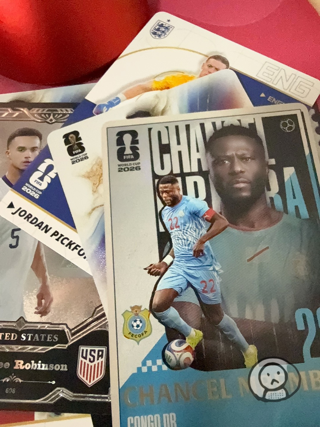 2026 FIFA世界杯官方足球交易卡 Panini足球明星收藏卡