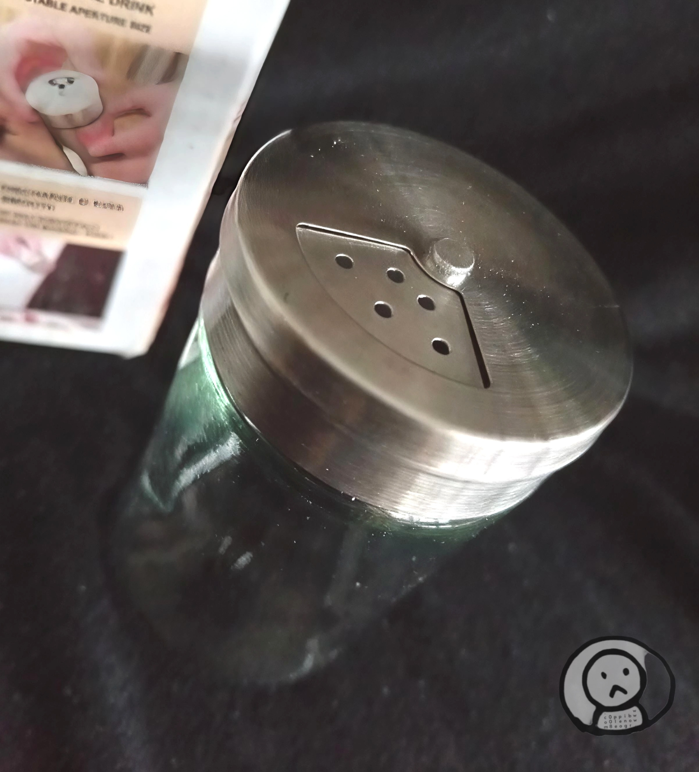 加厚玻璃調料瓶 胡椒粉瓶 100ML