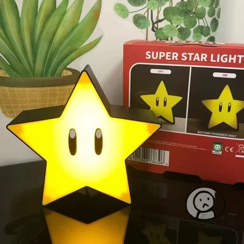 無敵星星燈 充電發聲小夜燈 小朋友裝飾玩具