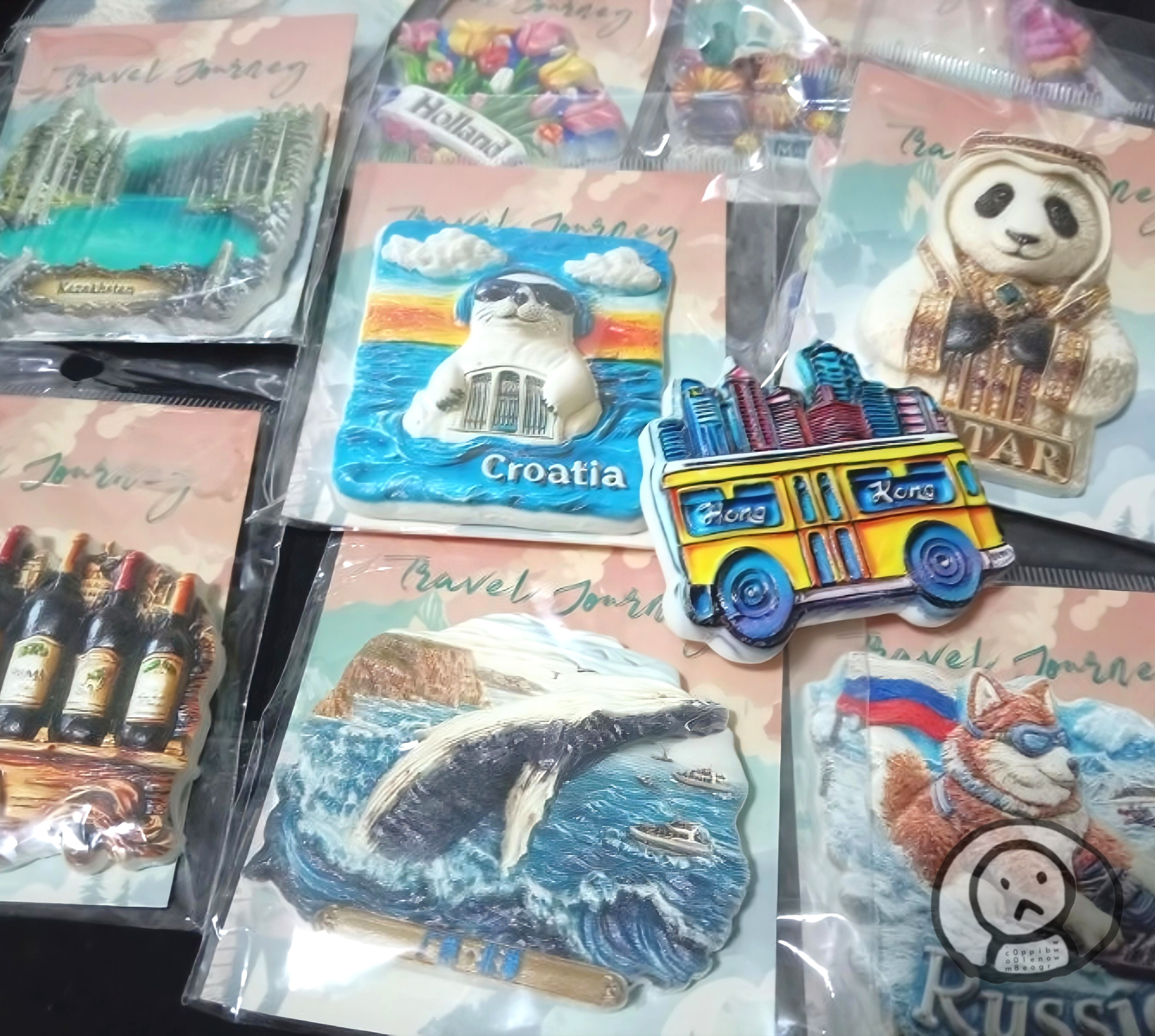 世界各地特色冰箱貼 旅遊文化景點磁石貼