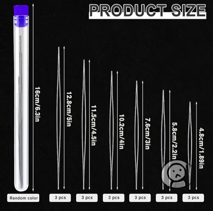 超細開口針手工diy手鍊穿珠水晶小孔米珠珍珠串珠神器工具
