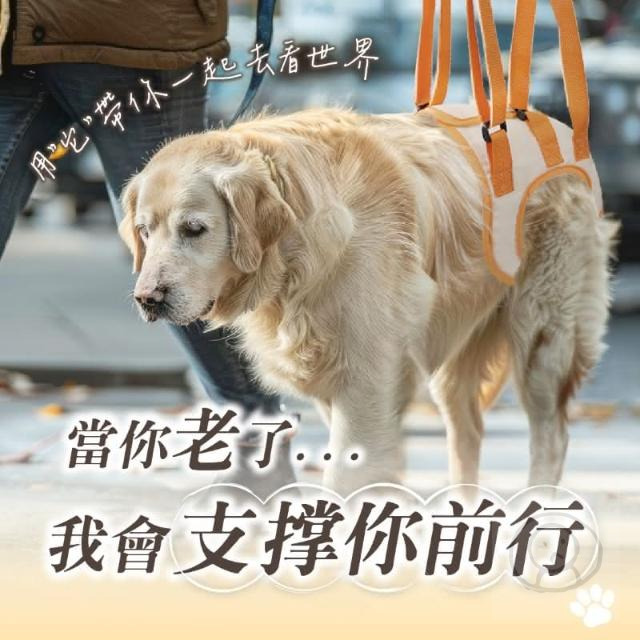 ASTTZN 狗狗後腿吊帶 寵物後腿支撐帶