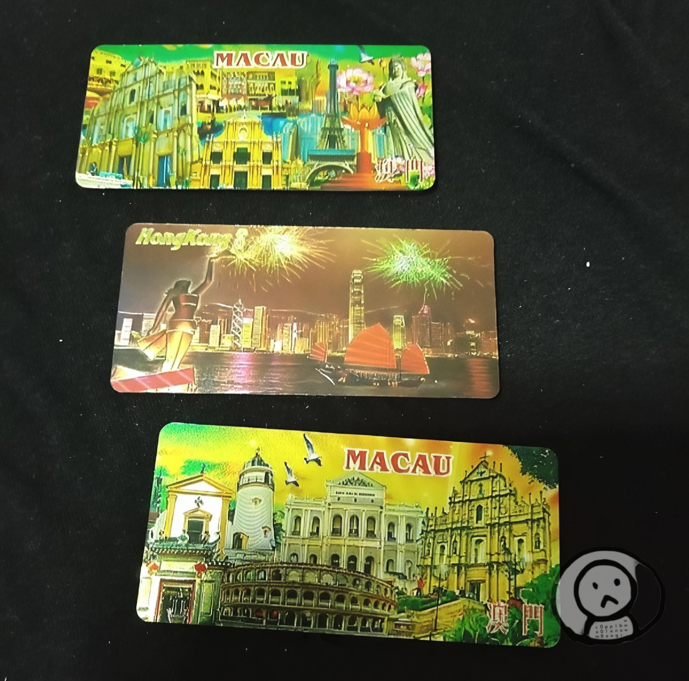 香港特色冰箱貼 旅遊文化景點磁石貼