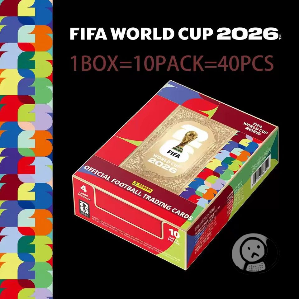 2026 FIFA世界杯官方足球交易卡 Panini足球明星收藏卡