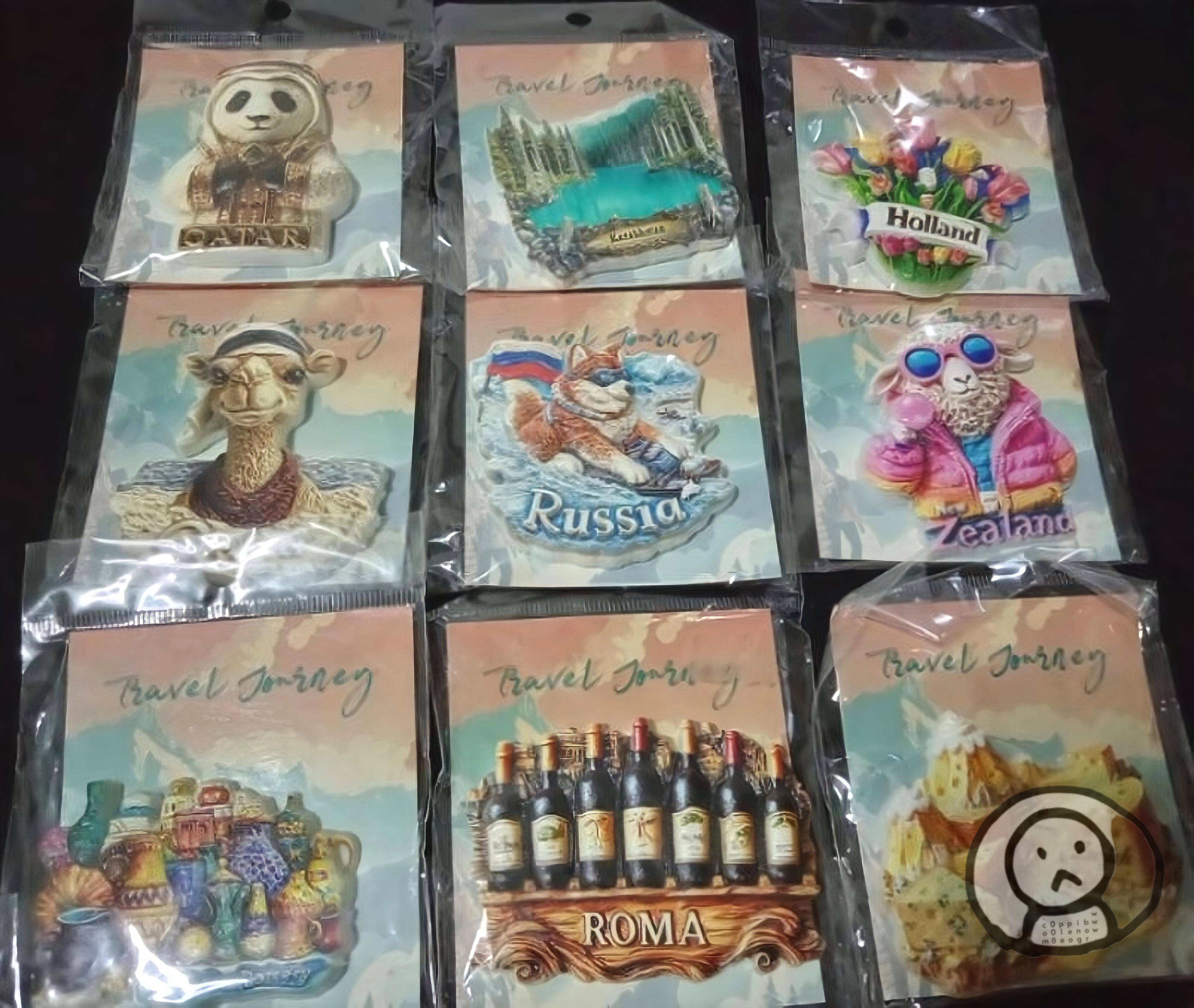 世界各地特色冰箱貼 旅遊文化景點磁石貼