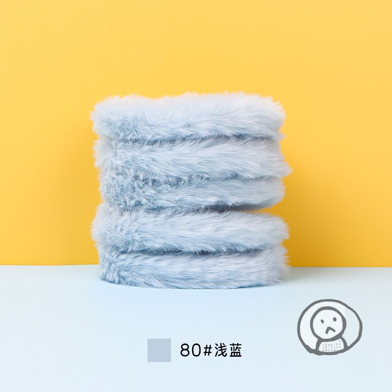 20mm兔毛絨扭扭棒 毛茸茸手工藝品 20mm 可愛趣味 DIY玩具 家居裝飾 幼兒園教材