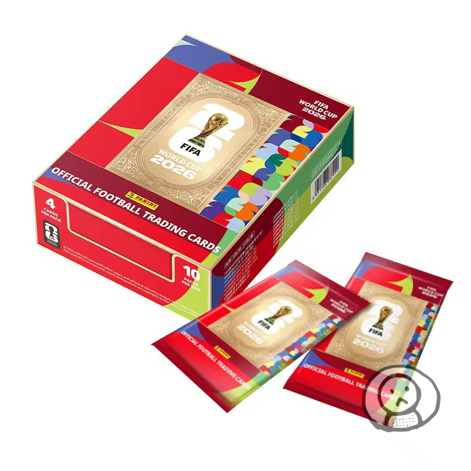 2026 FIFA世界杯官方足球交易卡 Panini足球明星收藏卡
