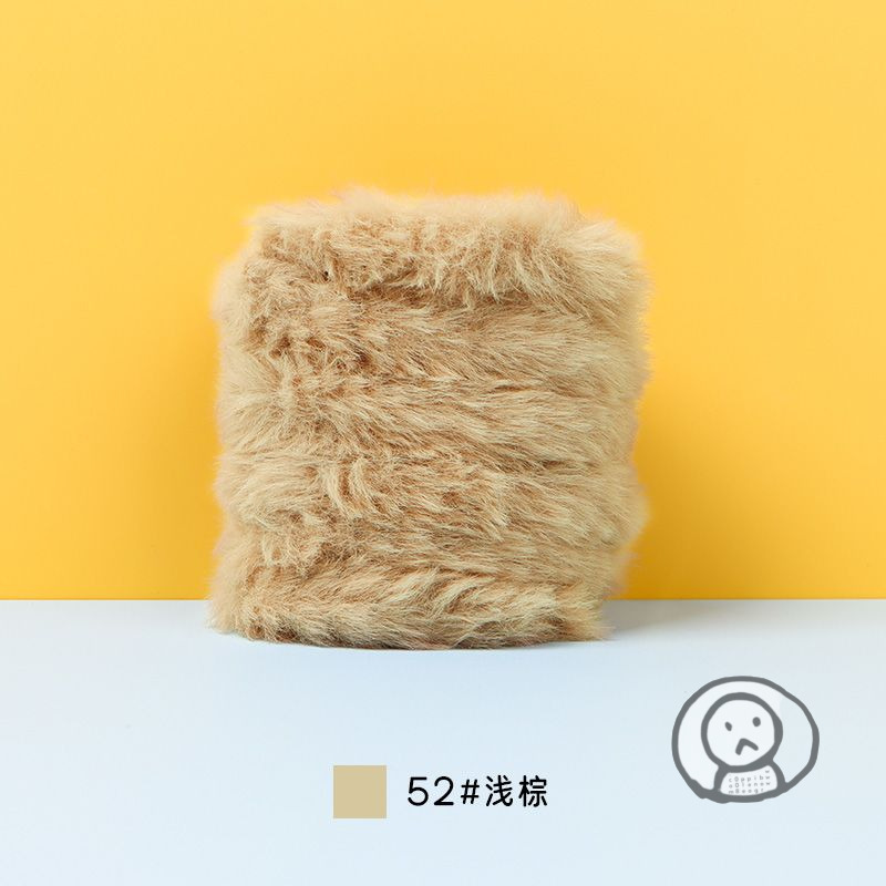 20mm兔毛絨扭扭棒 毛茸茸手工藝品 20mm 可愛趣味 DIY玩具 家居裝飾 幼兒園教材