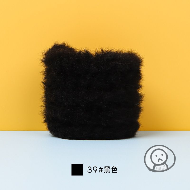 20mm兔毛絨扭扭棒 毛茸茸手工藝品 20mm 可愛趣味 DIY玩具 家居裝飾 幼兒園教材