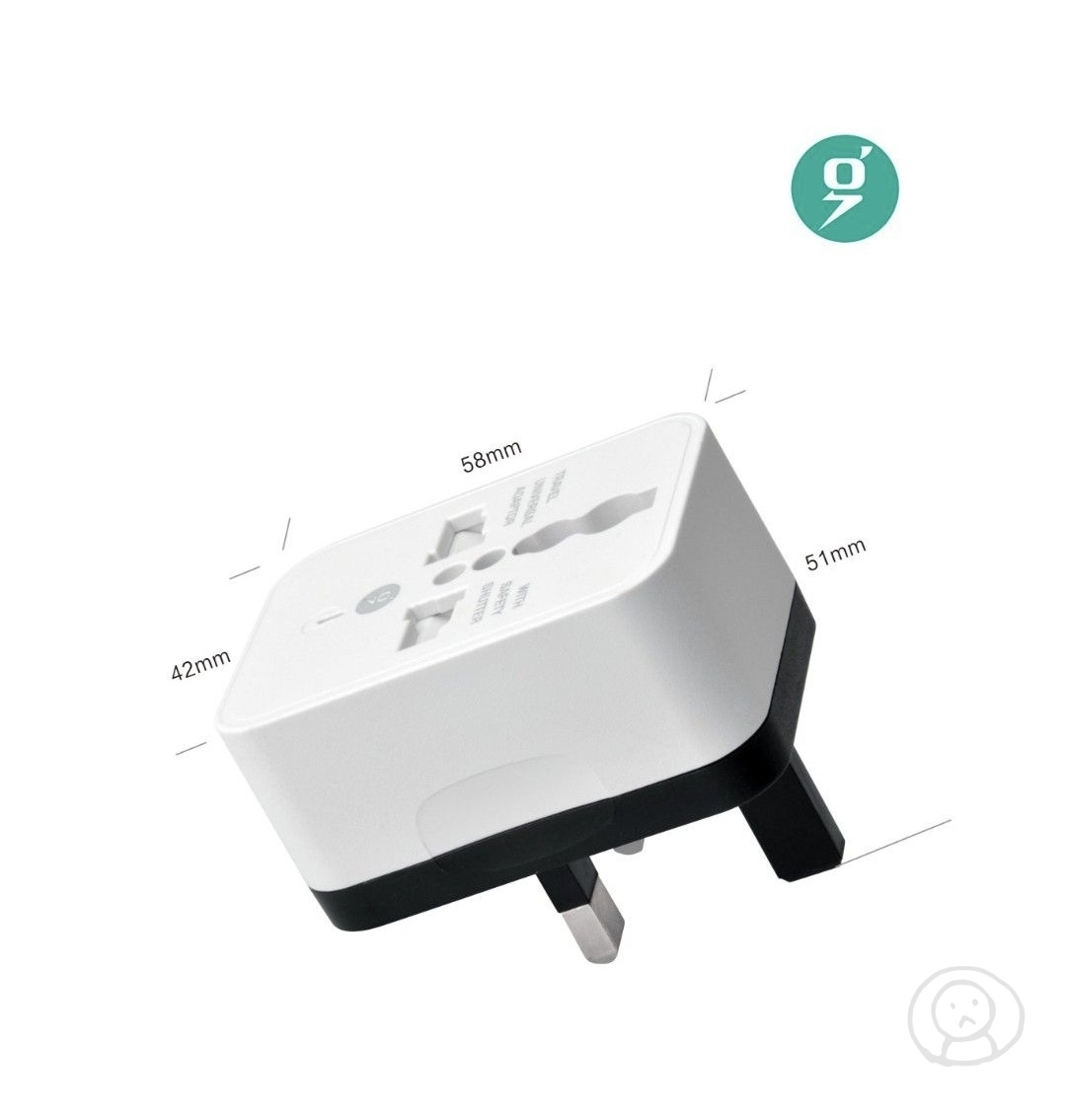 WN-2018 雙 USB 旅行充電器電源轉接器插座 轉換頭