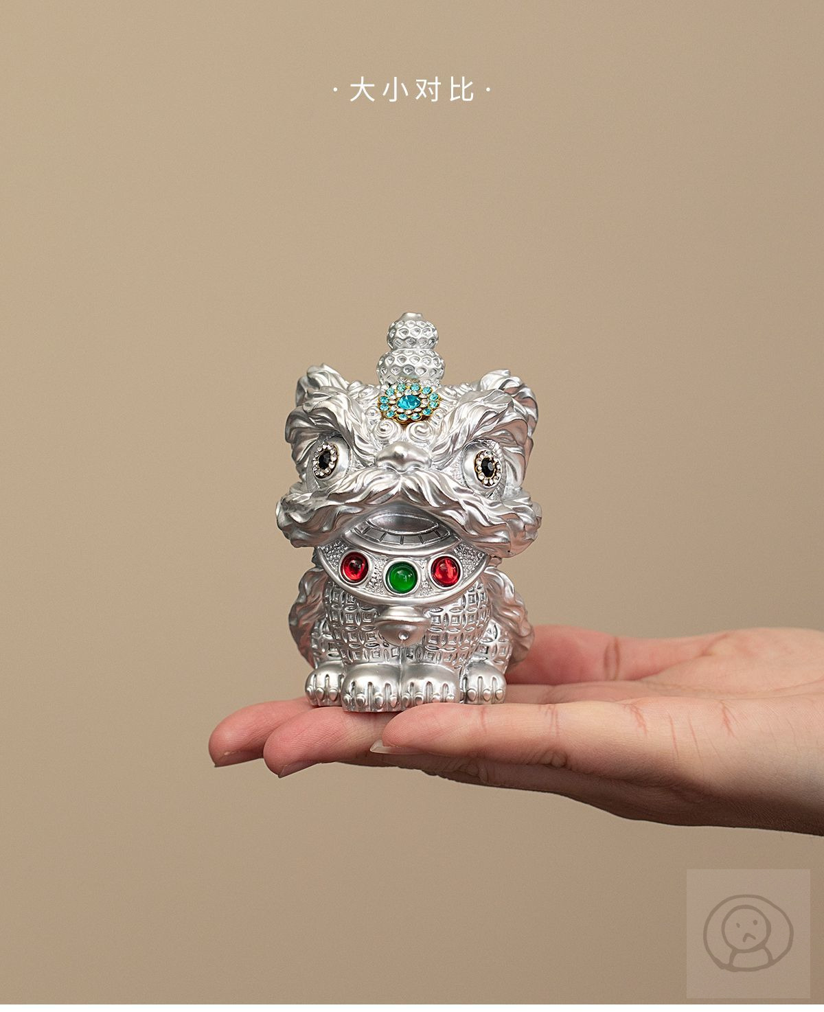 中國舞獅擺件 傳統工藝樹脂製成 裝飾品/禮品