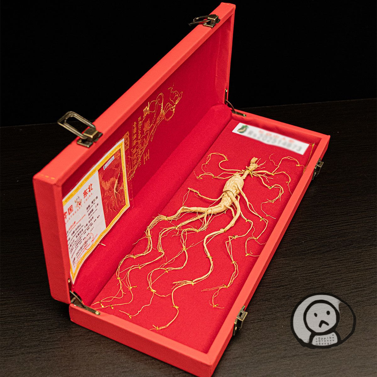 東北長白山人參 林下參禮盒 老年人體虛補品
