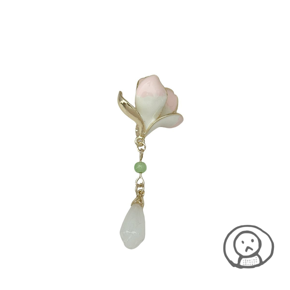 玉蘭花胸針 別針 胸花