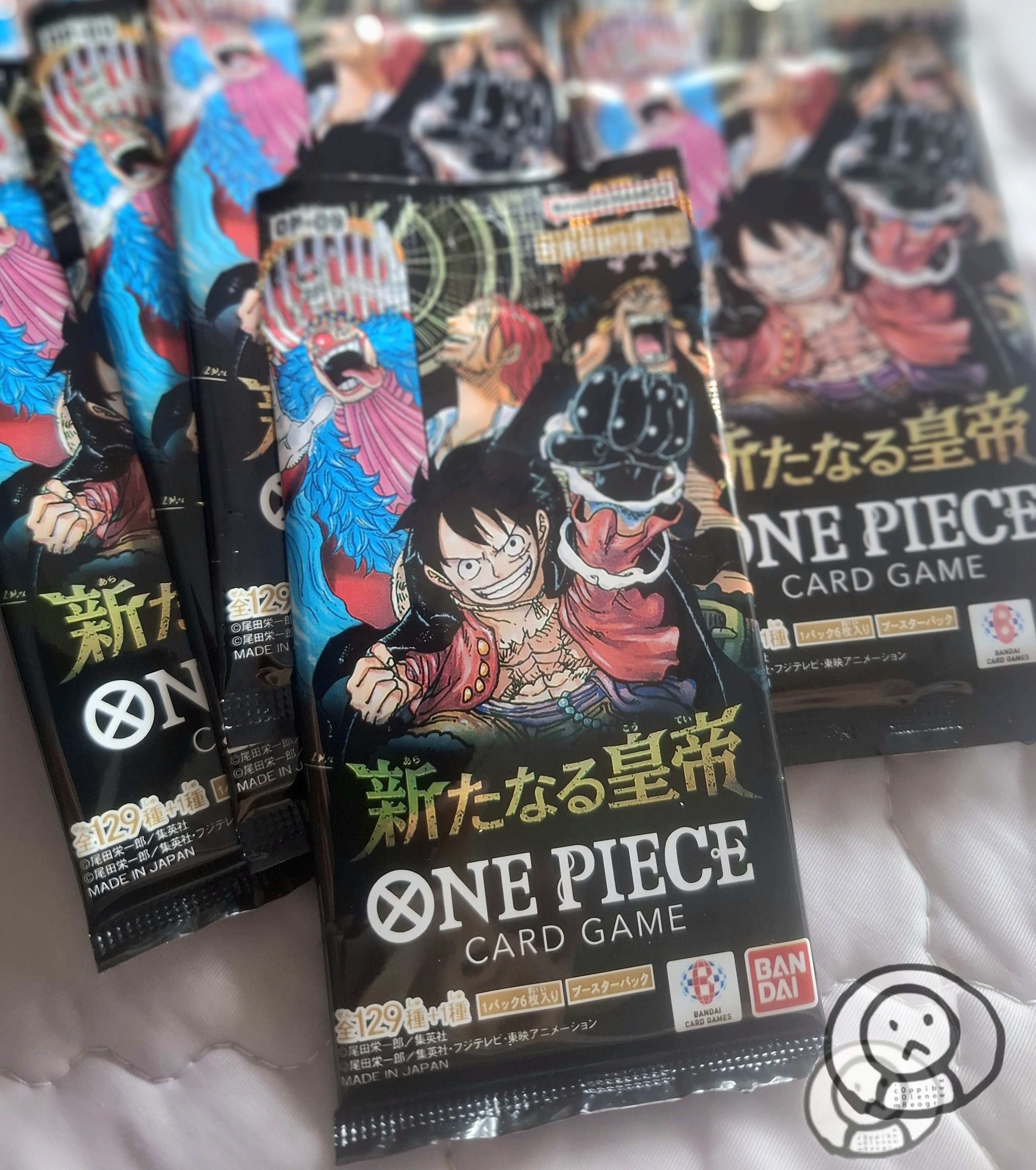 ⚔️ 兩週年最強企劃!BANDAI 海賊王one piece 日文卡牌遊戲 第九彈補充包「新皇帝」