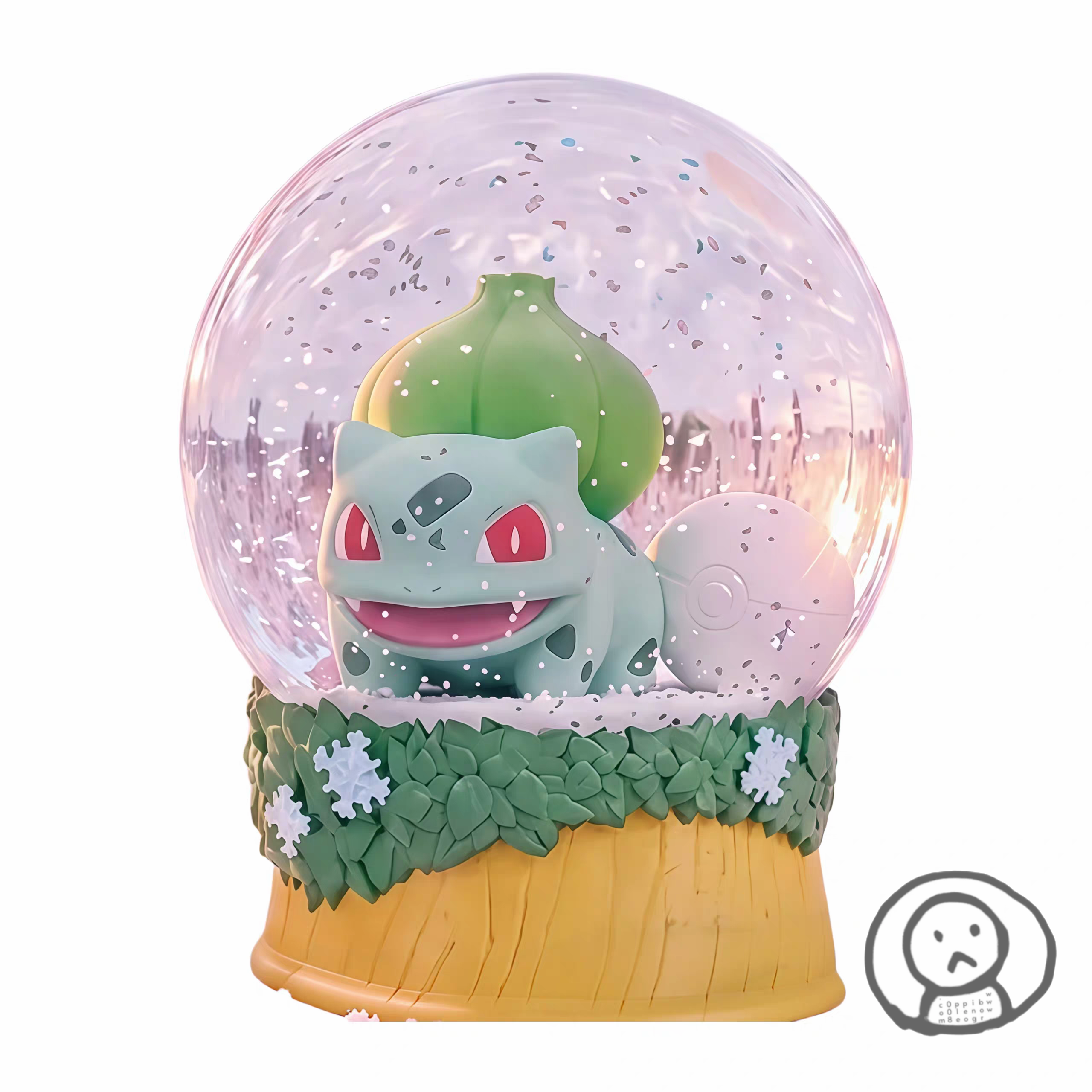 寶可夢 Pokémon 自然野趣四季夢幻水晶球擺件 比卡超 盒玩