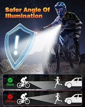 【強效續航】雙 T6 LED 自行車前燈  電量顯示  USB可充電單車燈