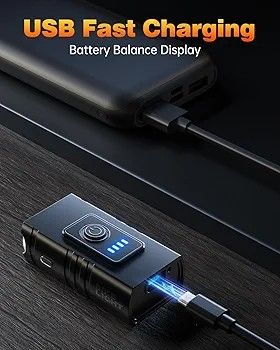 【強效續航】雙 T6 LED 自行車前燈  電量顯示  USB可充電單車燈